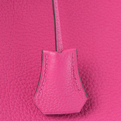Hermes Togo Birkin 30 Rose Pourpre 19 of 32