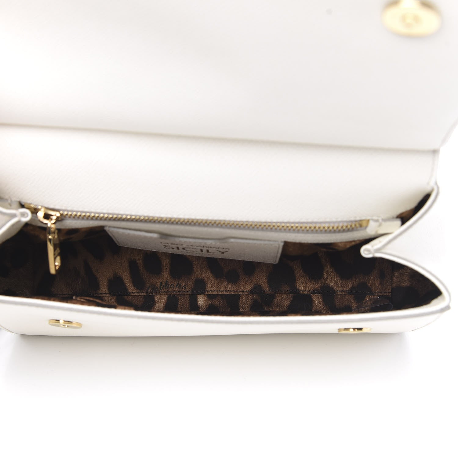 Dolce & Gabbana Dauphine Medium Miss Sicily Satchel White 4 of 6