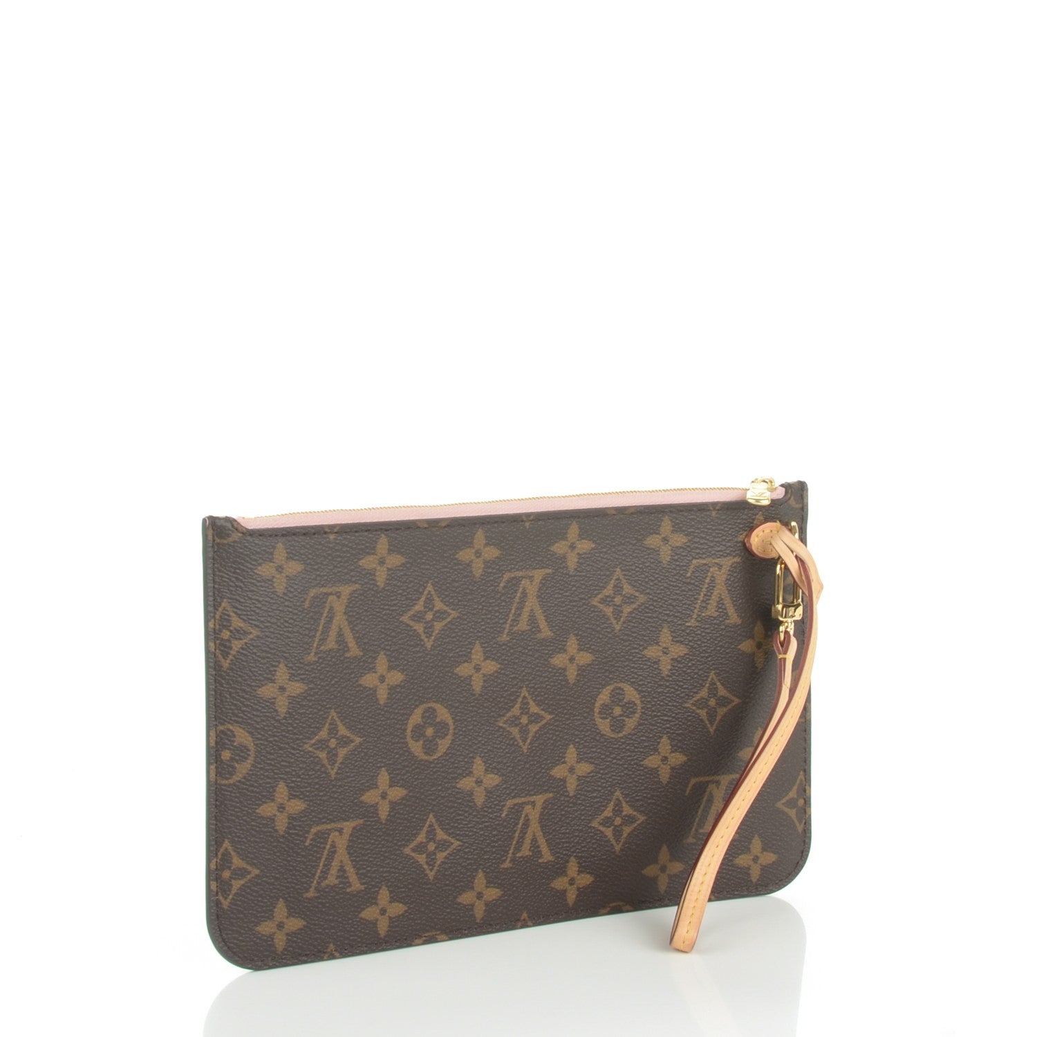Louis Vuitton Monogram Neverfull MM GM Pochette Rose Ballerine 3 of 7