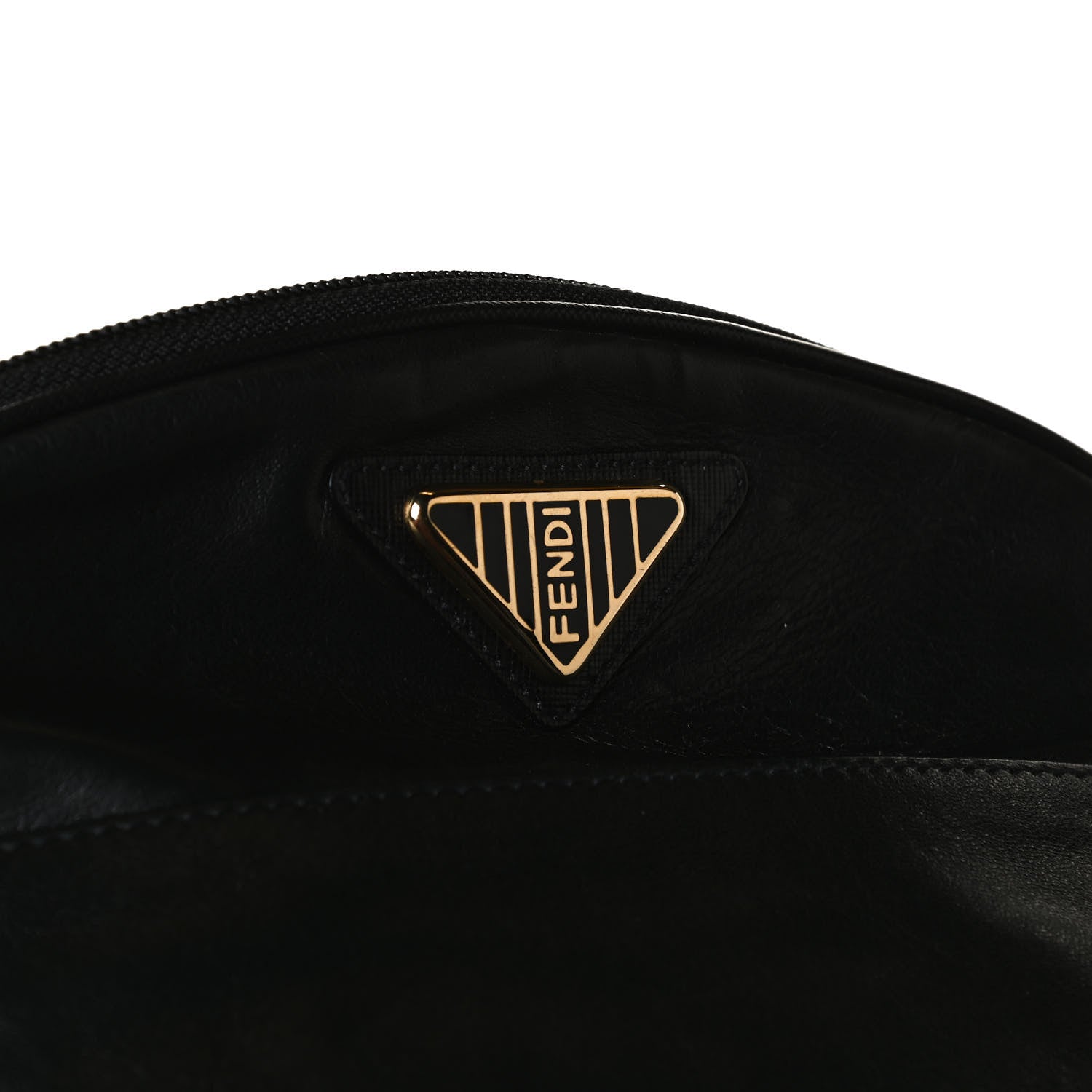Fendi Calfskin Crossbody Bag Black 12 of 14