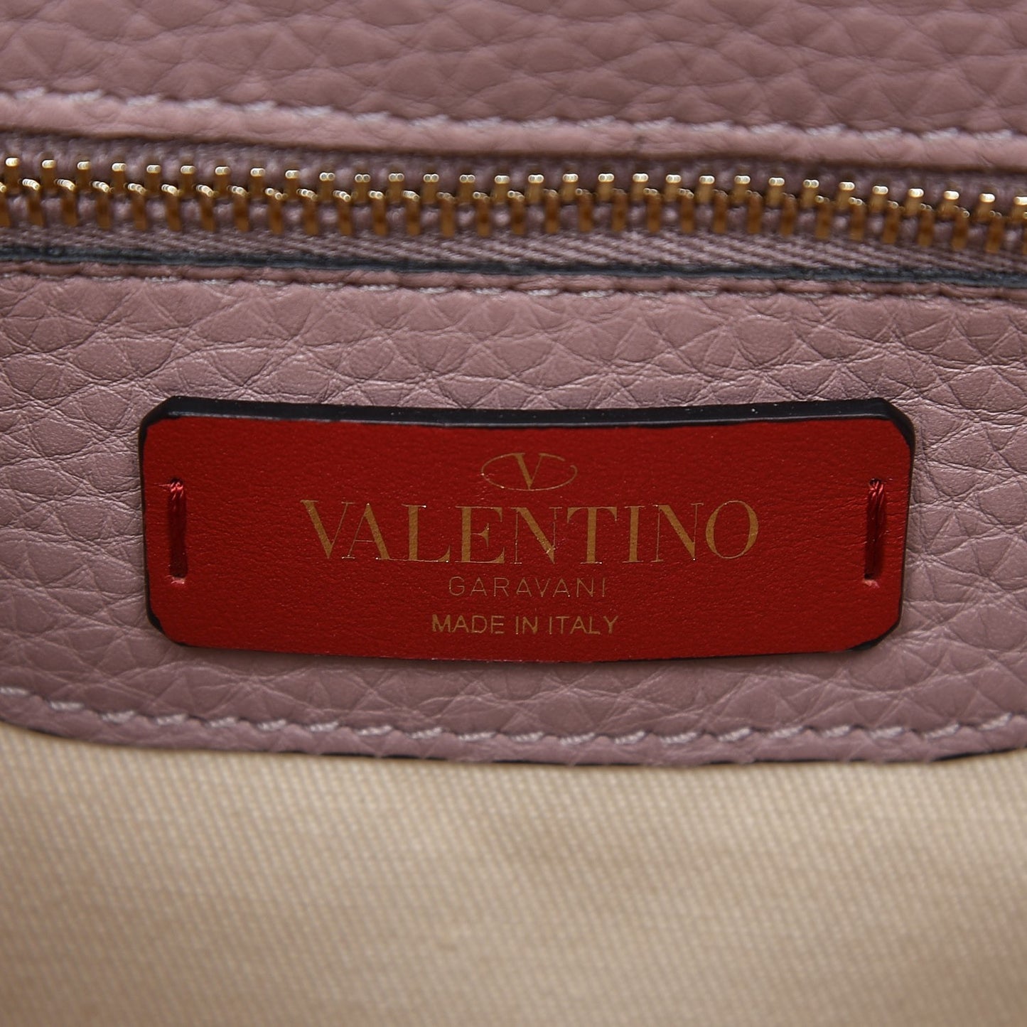 Pebbled Calfskin Joylock Flap Messenger Bag Lipstick