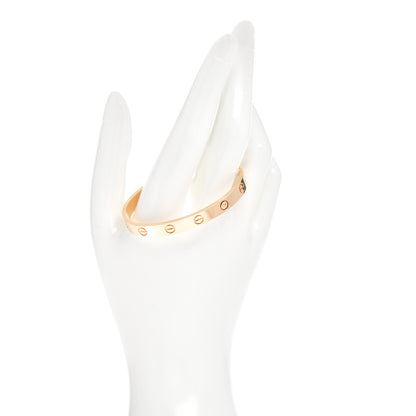 Cartier 18K Yellow Gold LOVE Cuff Bracelet 16 2 of 5