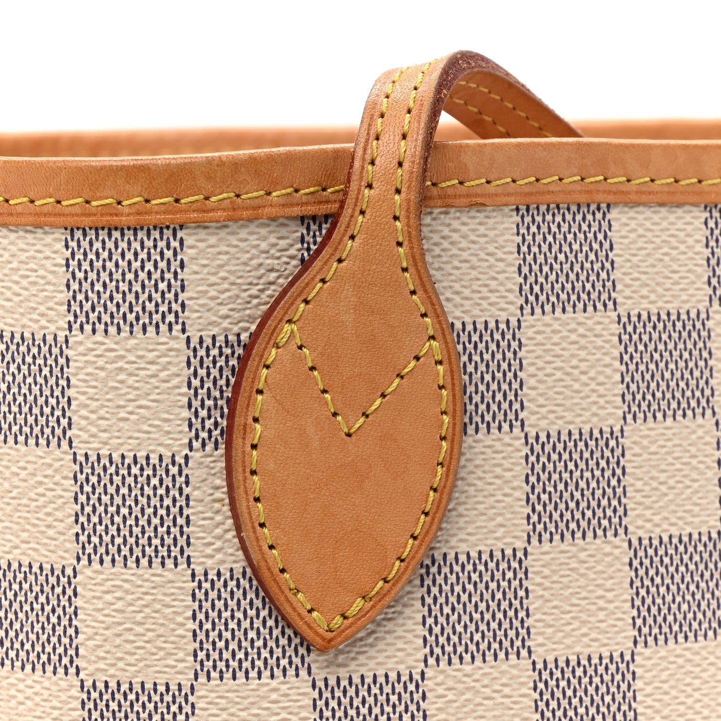 Damier Azur Neo Neverfull MM Rose Ballerine