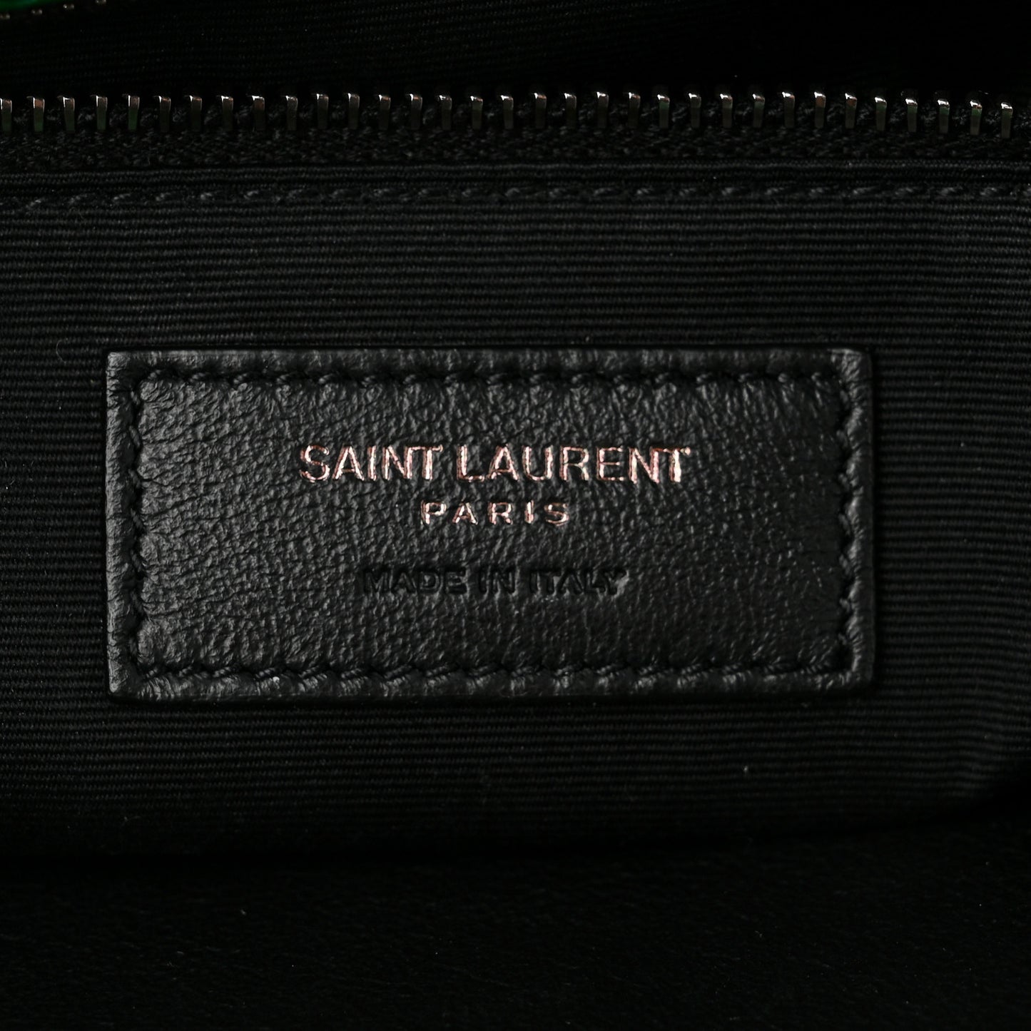 Crinkled Calfskin Matelasse Monogram Medium Niki Chain Satchel New Vert Praire