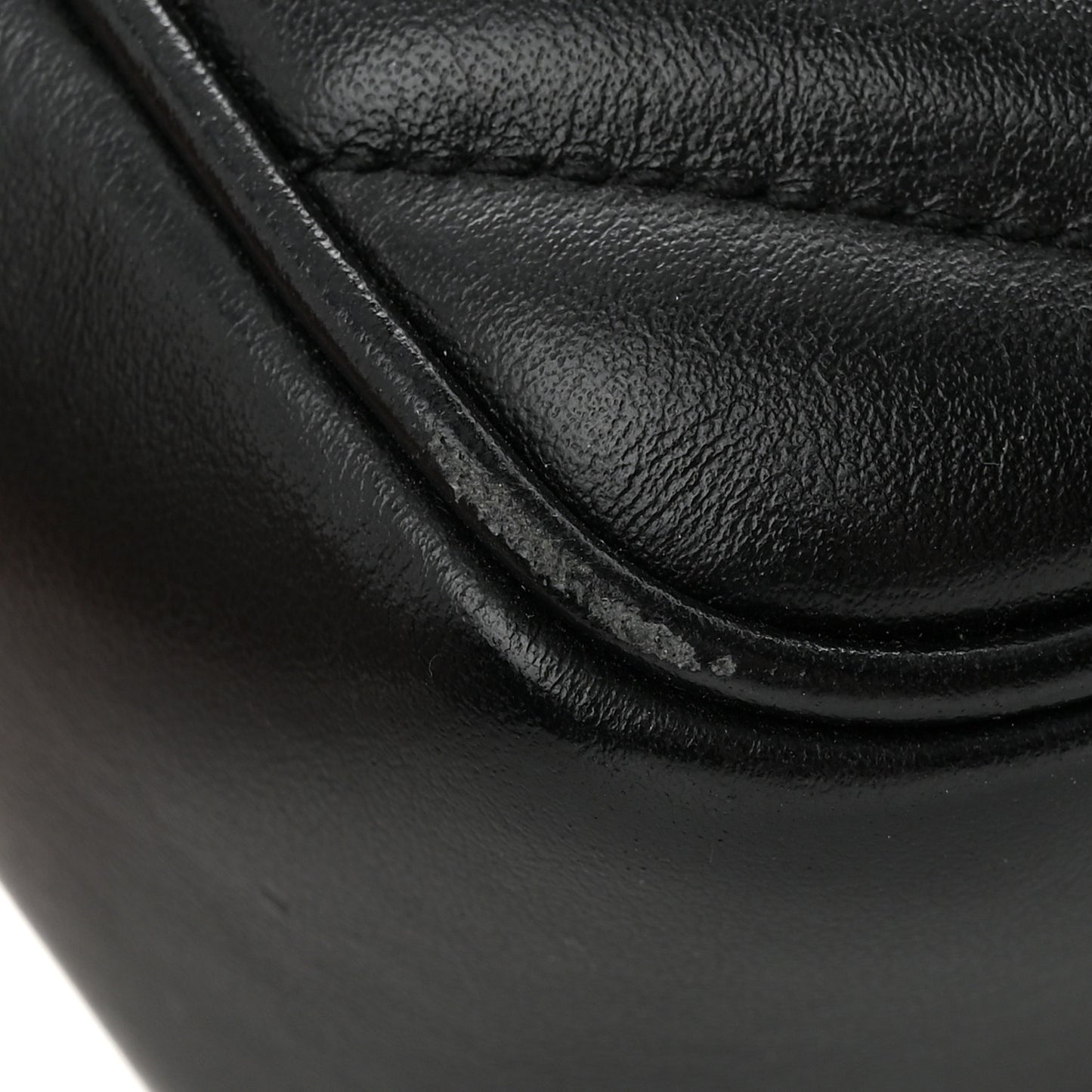 Calfskin Matelasse Monogram Lou Camera Bag Black