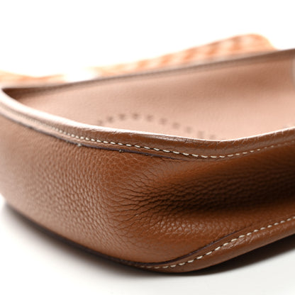 Hermes Taurillon Maurice Amazone Evelyne TPM Gold White 11 of 12