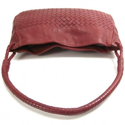 Bottega Veneta Woven Shoulder Bag Red 6 of 12
