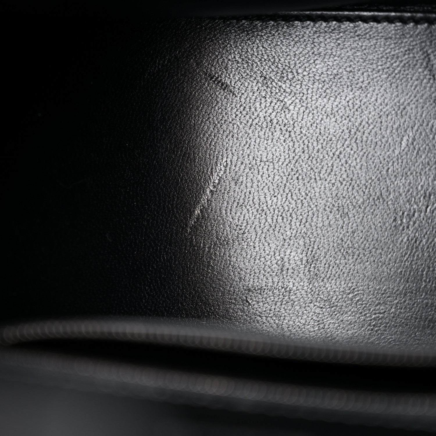 Balenciaga Shiny Calfskin Monochrome Crocodile Embossed Small Hourglass Top Handle Bag Black 13 of 13