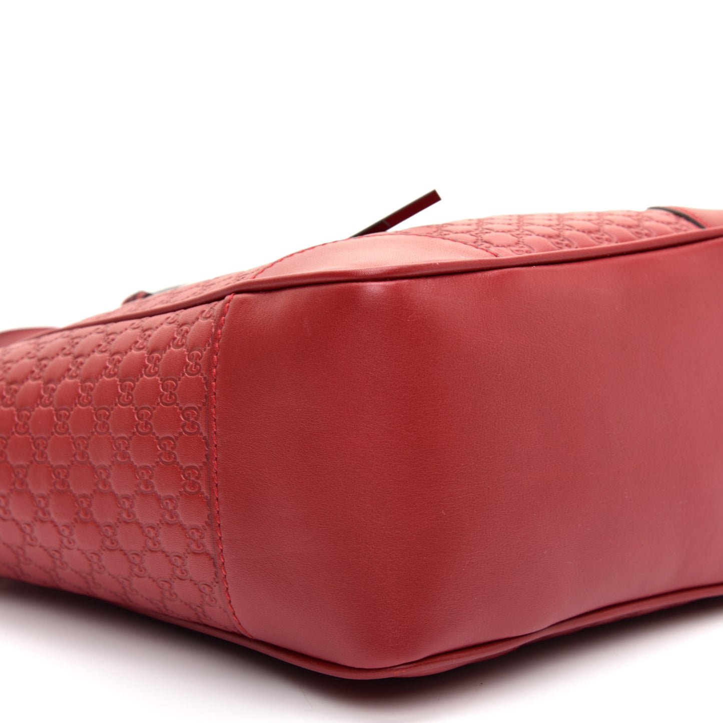 Microguccissima Small Bree Tote Red
