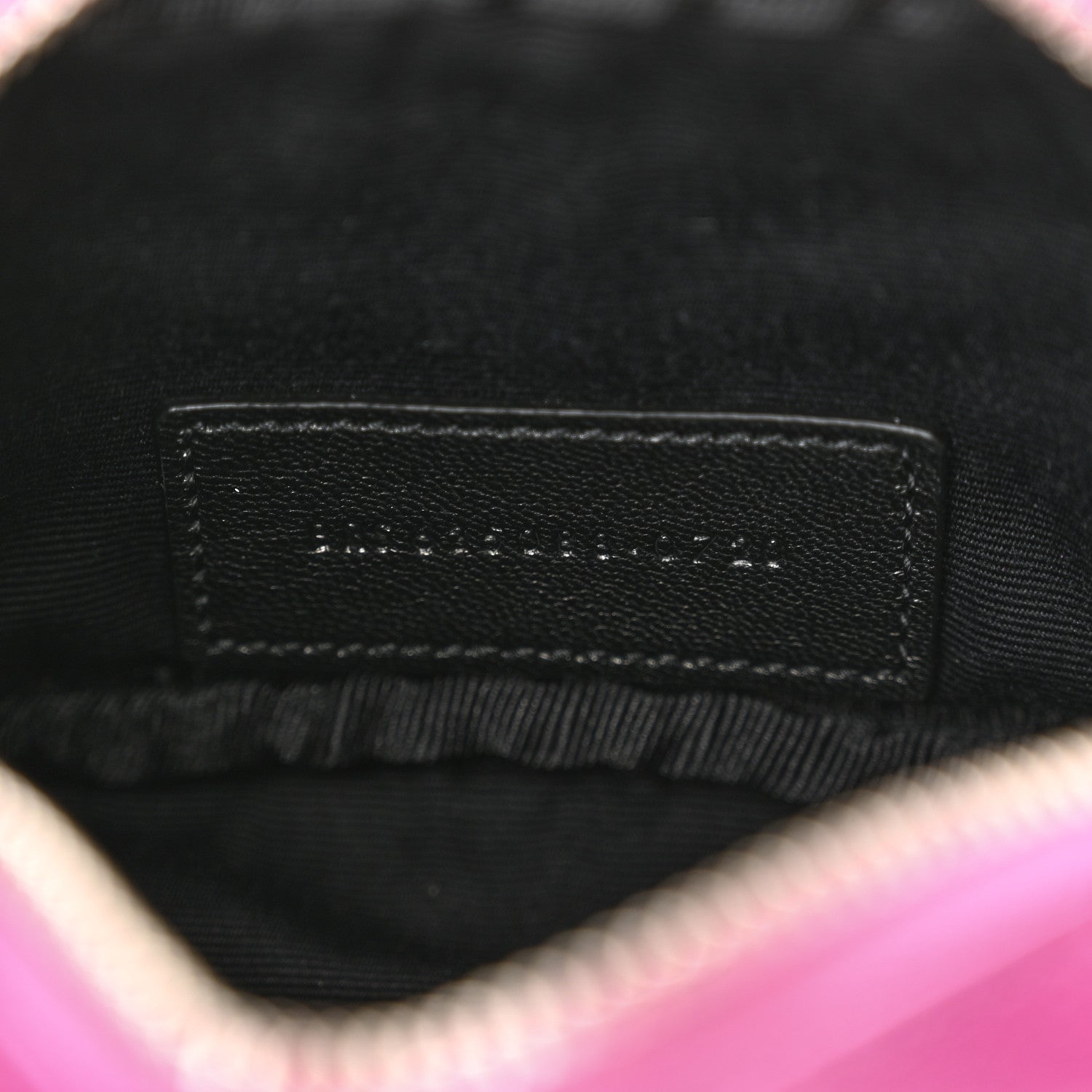 Saint Laurent Grain De Poudre Matelasse Monogram Baby Lou Camera Bag Electric Fuxia 7 of 11