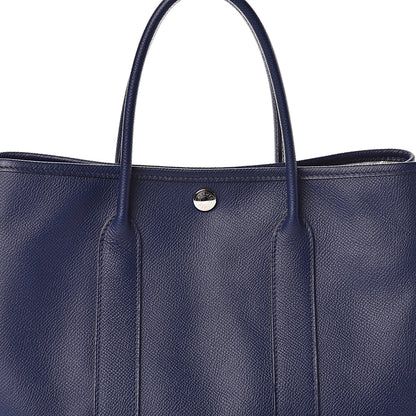 Hermes Epsom Garden Party 30 TPM Bleu Saphir 16 of 16