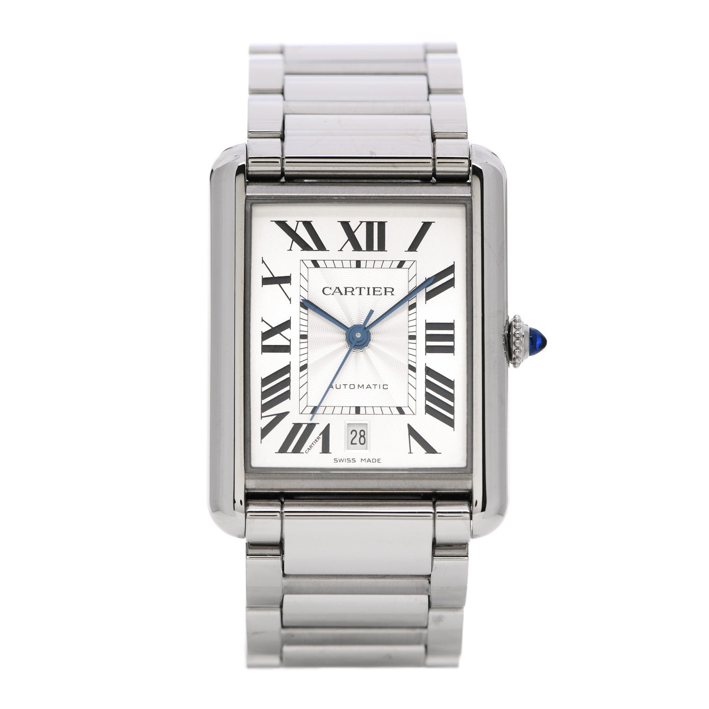 Stainless Steel 31mm Tank Must Automatic Watch