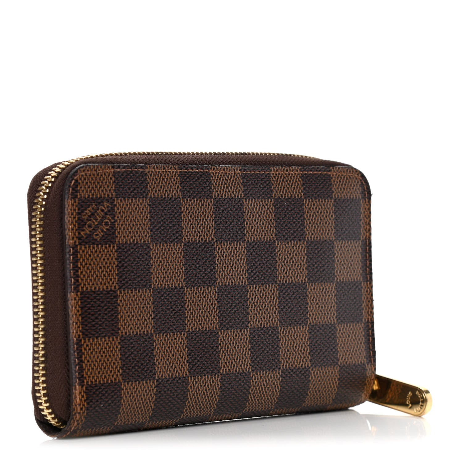 Louis Vuitton Damier Ebene Zippy Compact Wallet 2 of 8