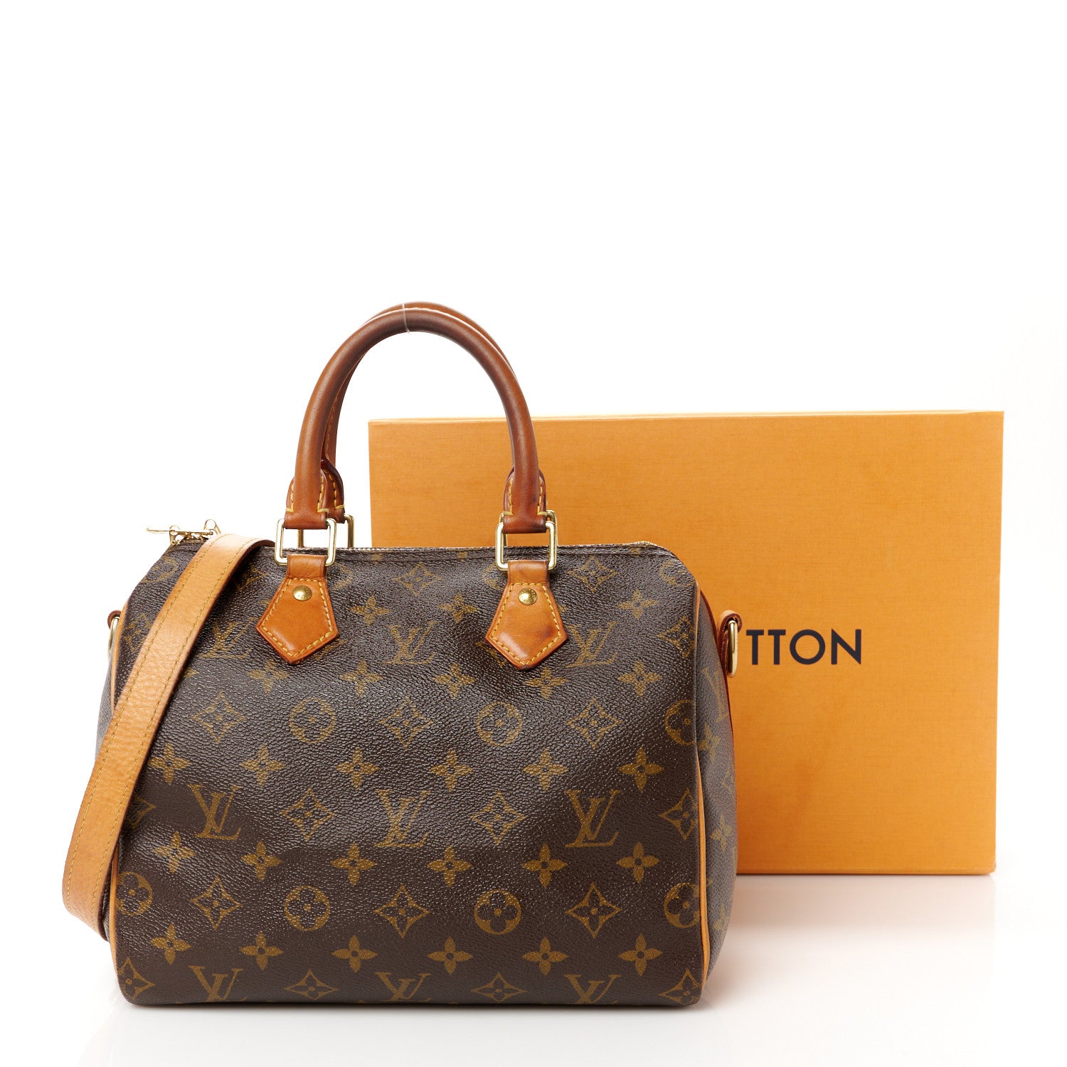 Louis Vuitton Monogram Speedy Bandouliere 25 16 of 16