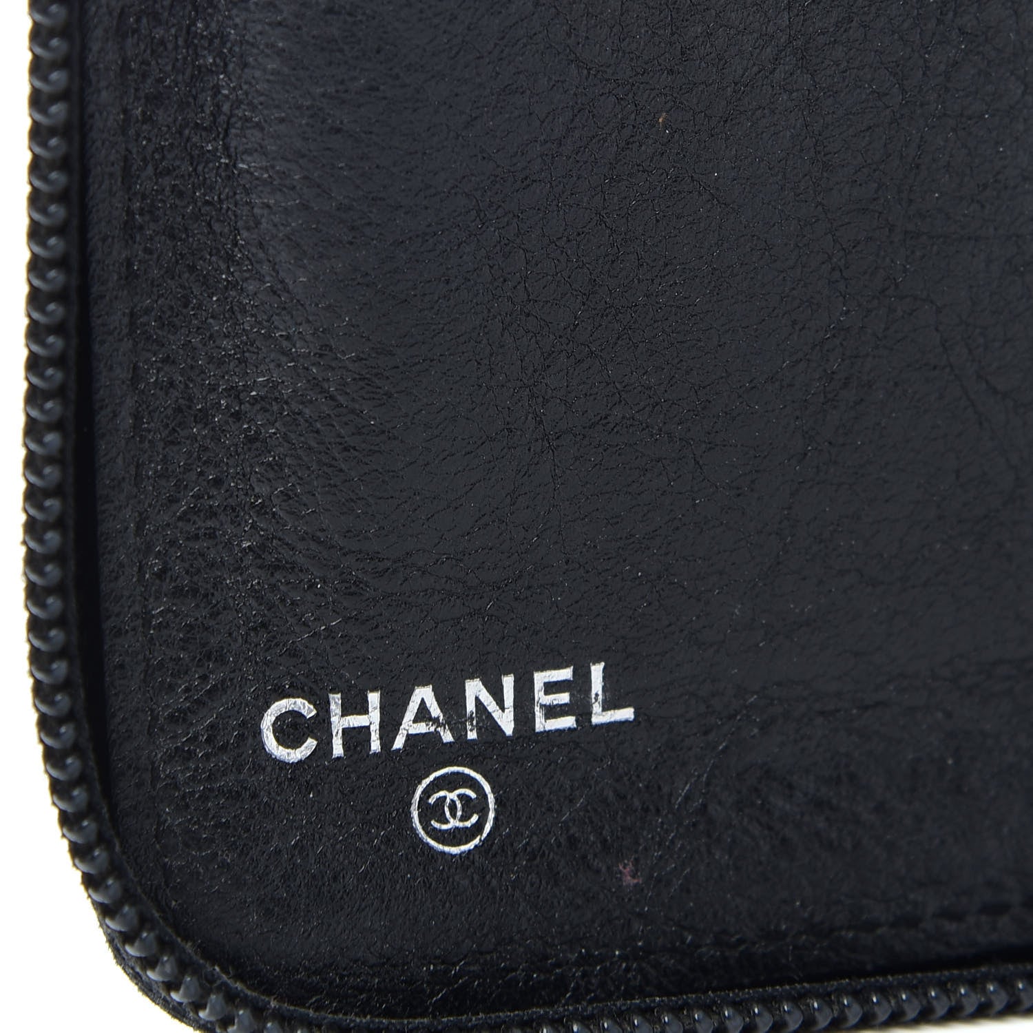 Chanel Caviar Timeless Travel Zip Wallet Black 6 of 6