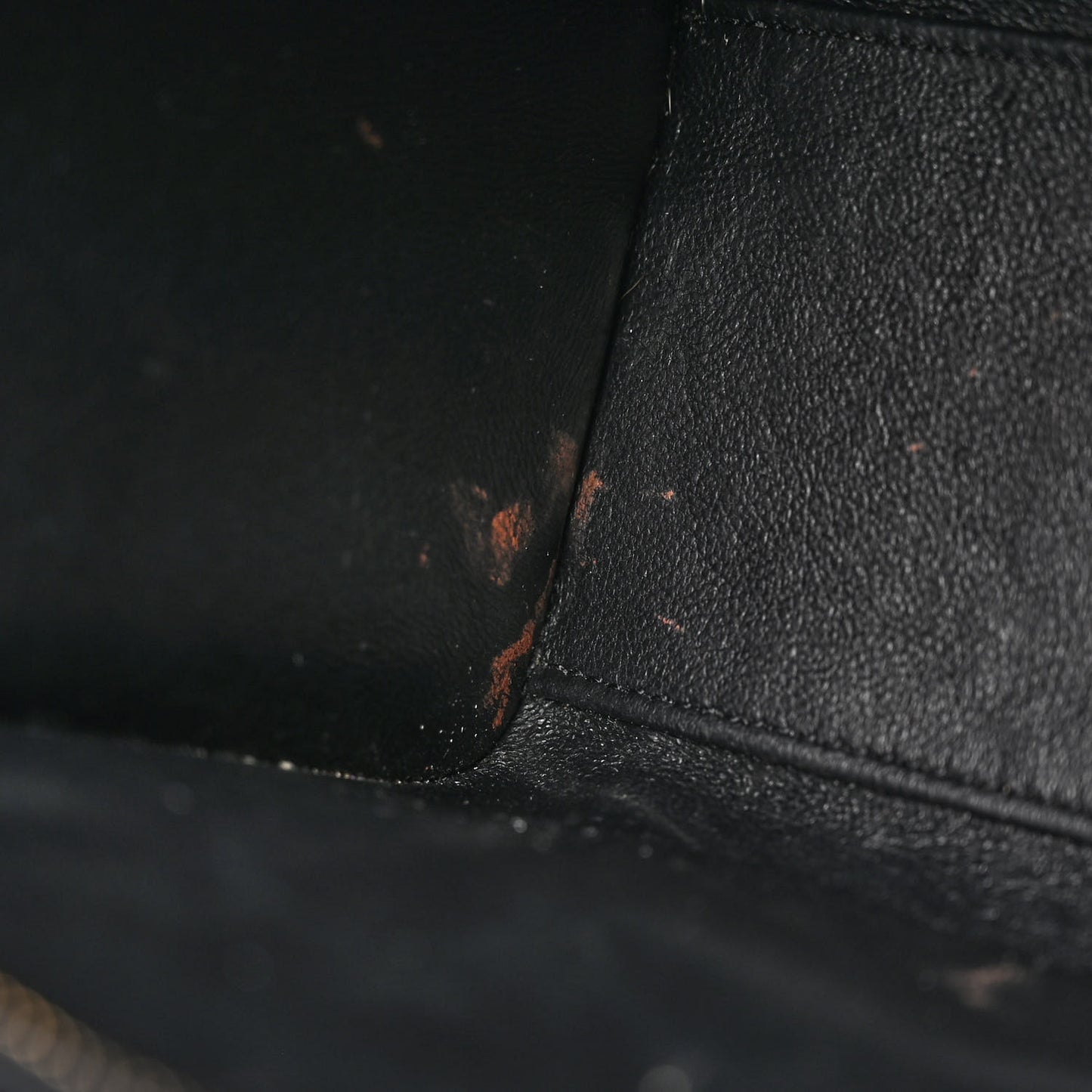 Smooth Calfskin Nano Luggage Black