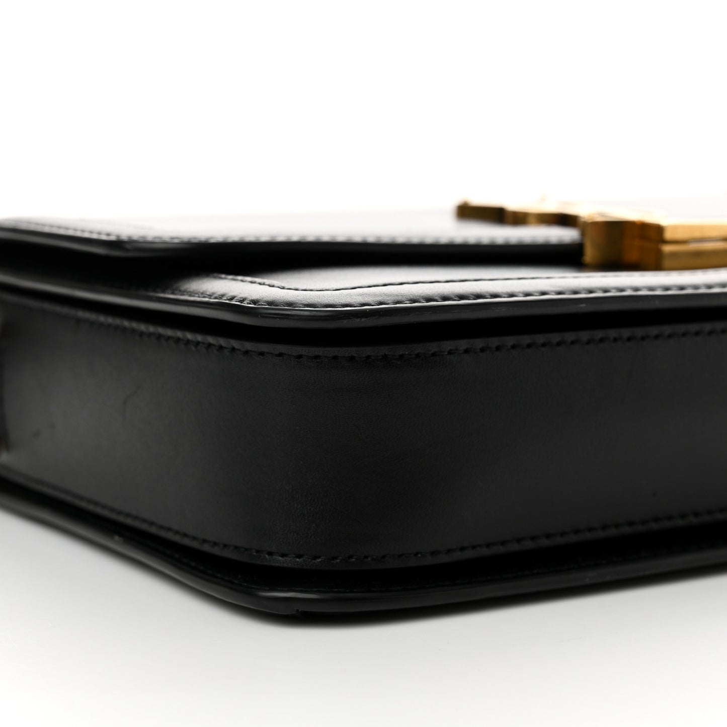 Box Calfskin Monogram Medium Solferino Satchel Black