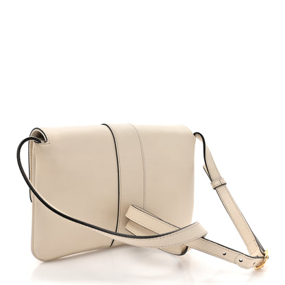 Gucci Calfskin Small Arli Flap Shoulder Bag Mystic White 3 of 14