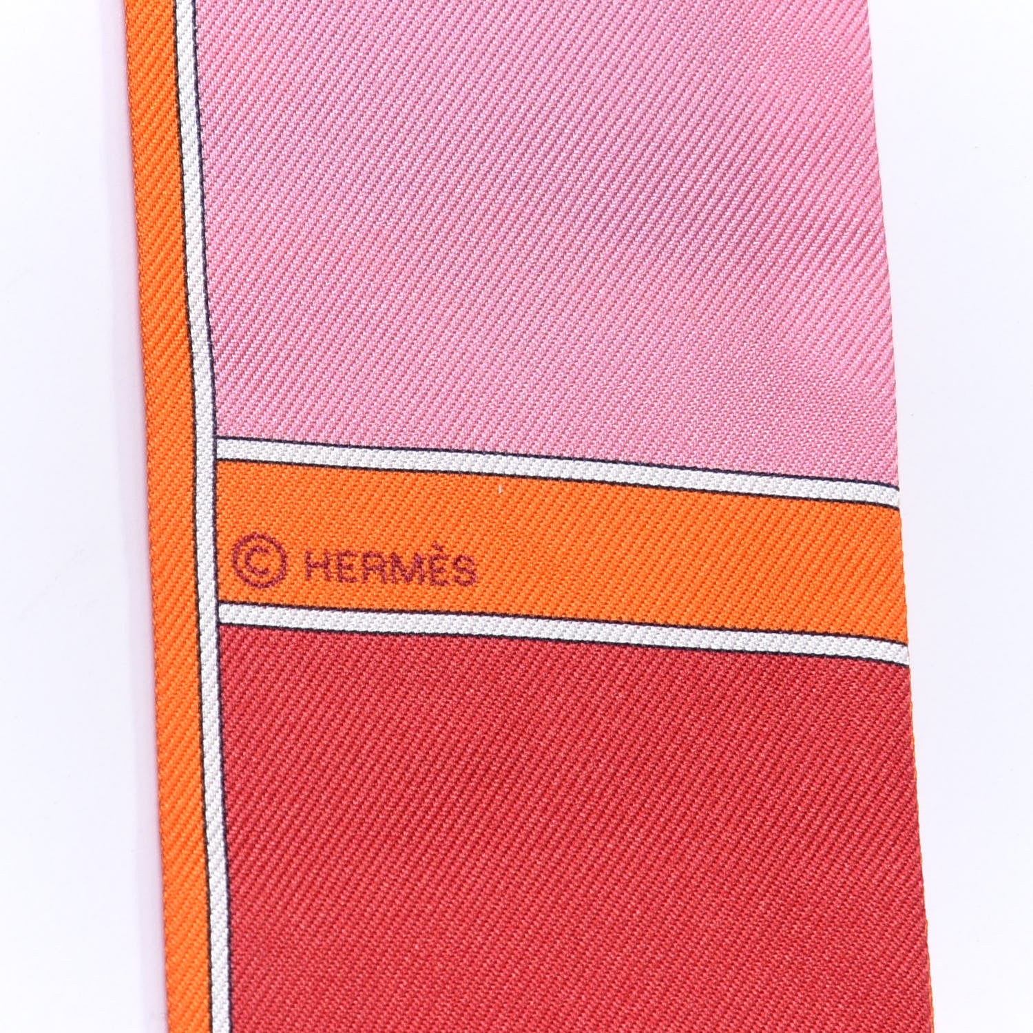 Hermes Silk Camails Twilly 4 of 4