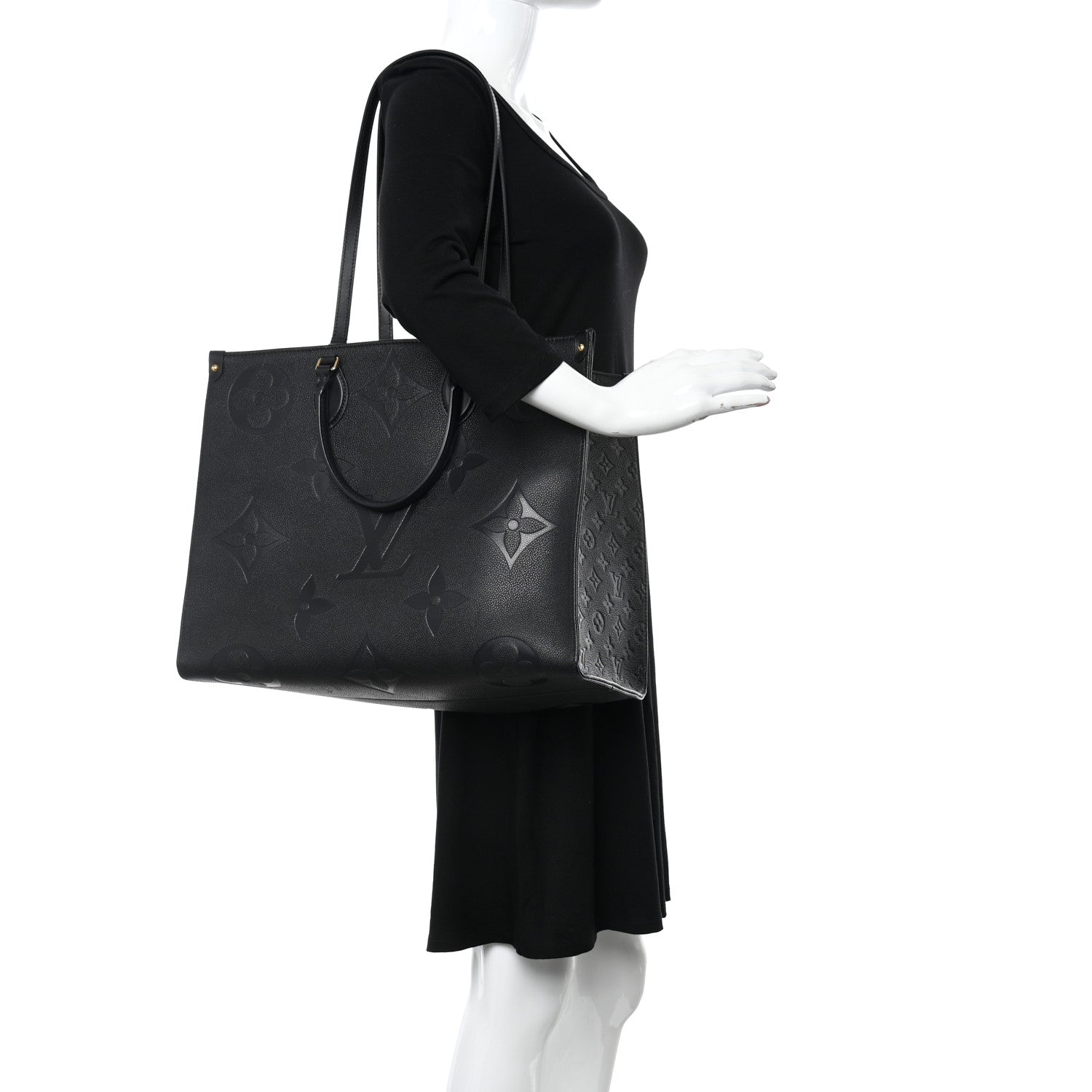 Louis Vuitton Empreinte Monogram Giant Onthego GM Black 2 of 9