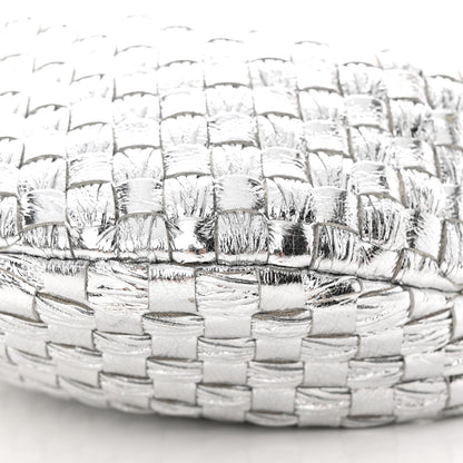Bottega Veneta Metallic Nappa Intrecciato Mini Jodie Silver 10 of 10