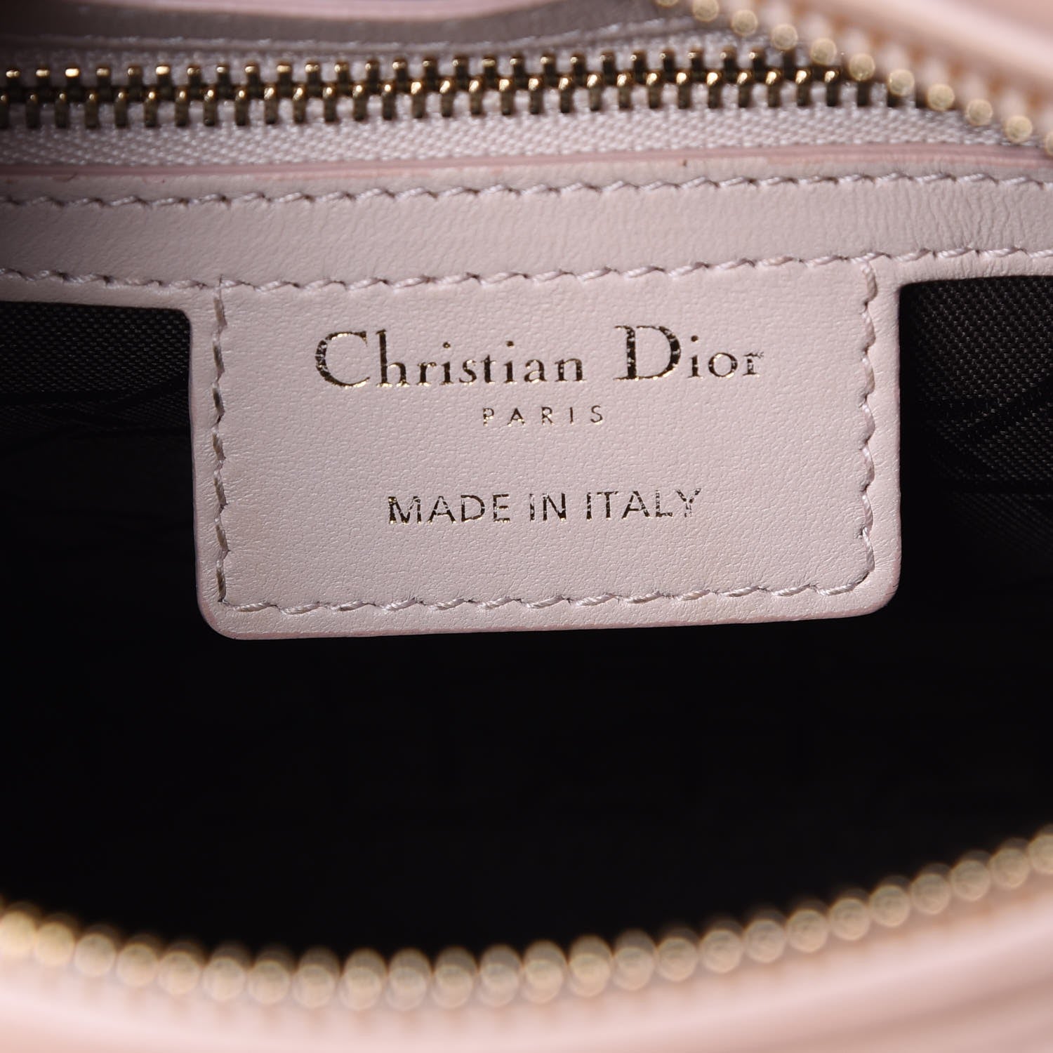 Christian Dior Lambskin Cannage Medium Lady Dior Light Pink 6 of 9