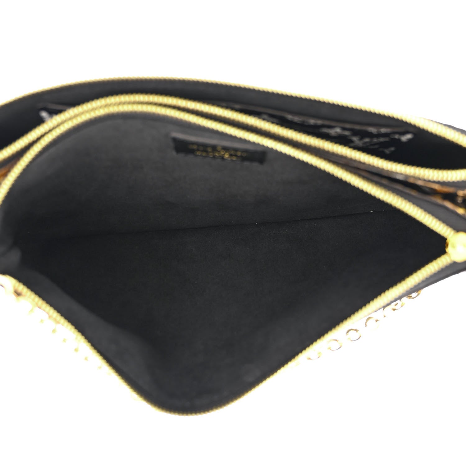 Louis Vuitton Monogram Giant Jungle Pochette Double Zip Black 7 of 13