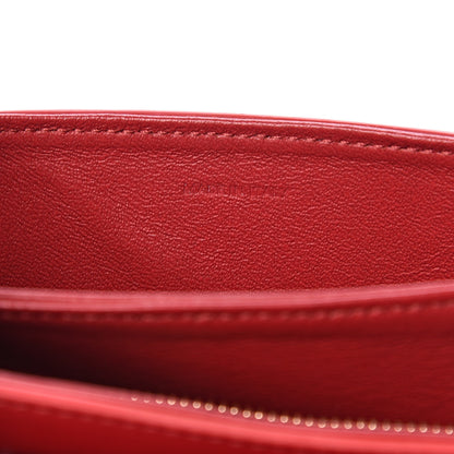 Celine Shiny Calfskin Small C Bag Red 6 of 9