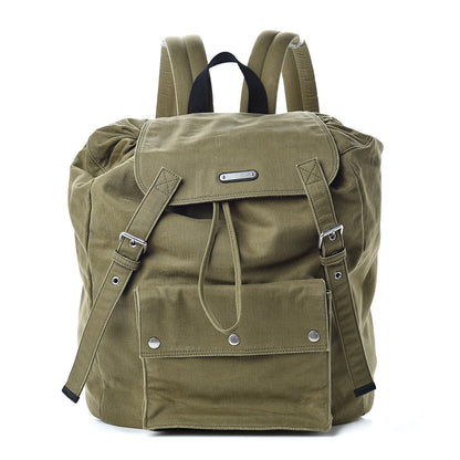 Saint Laurent Gabardine Noe Backpack Khaki 1 of 10