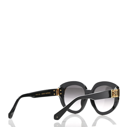 Louis Vuitton Acetate Charade Sunglasses Z1391E Black 4 of 8