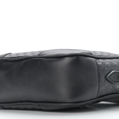 Gucci Microguccissima Mini Bree Messenger Bag Black 9 of 9
