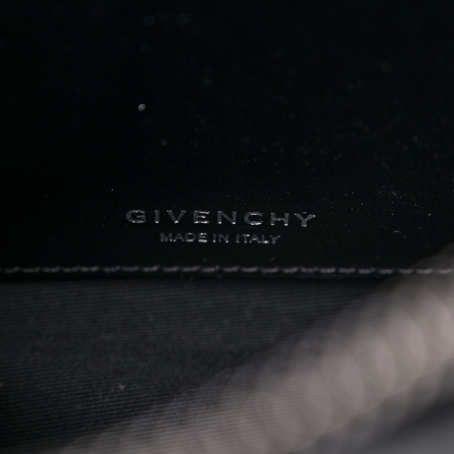 Givenchy Calfskin Logo Embossed XS Antigona 4G Black 6 of 10