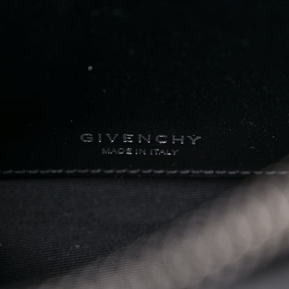 Givenchy Calfskin Logo Embossed XS Antigona 4G Black 6 of 10