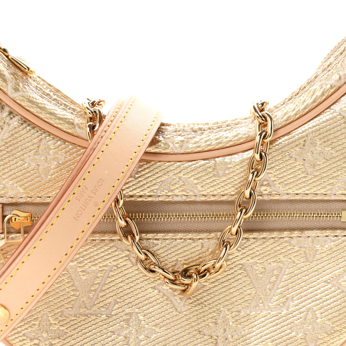 Monoglam Loop PM Beige