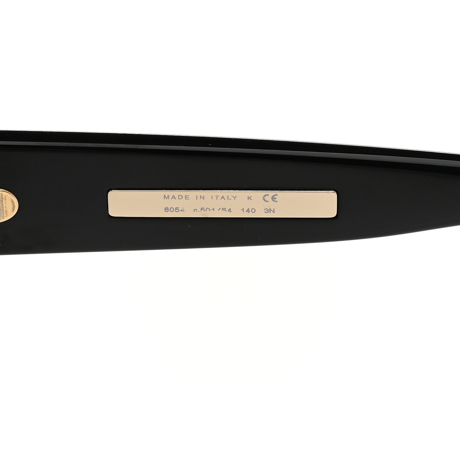 Chanel Acetate Cat Eye Sunglasses 6054 Black 6 of 8