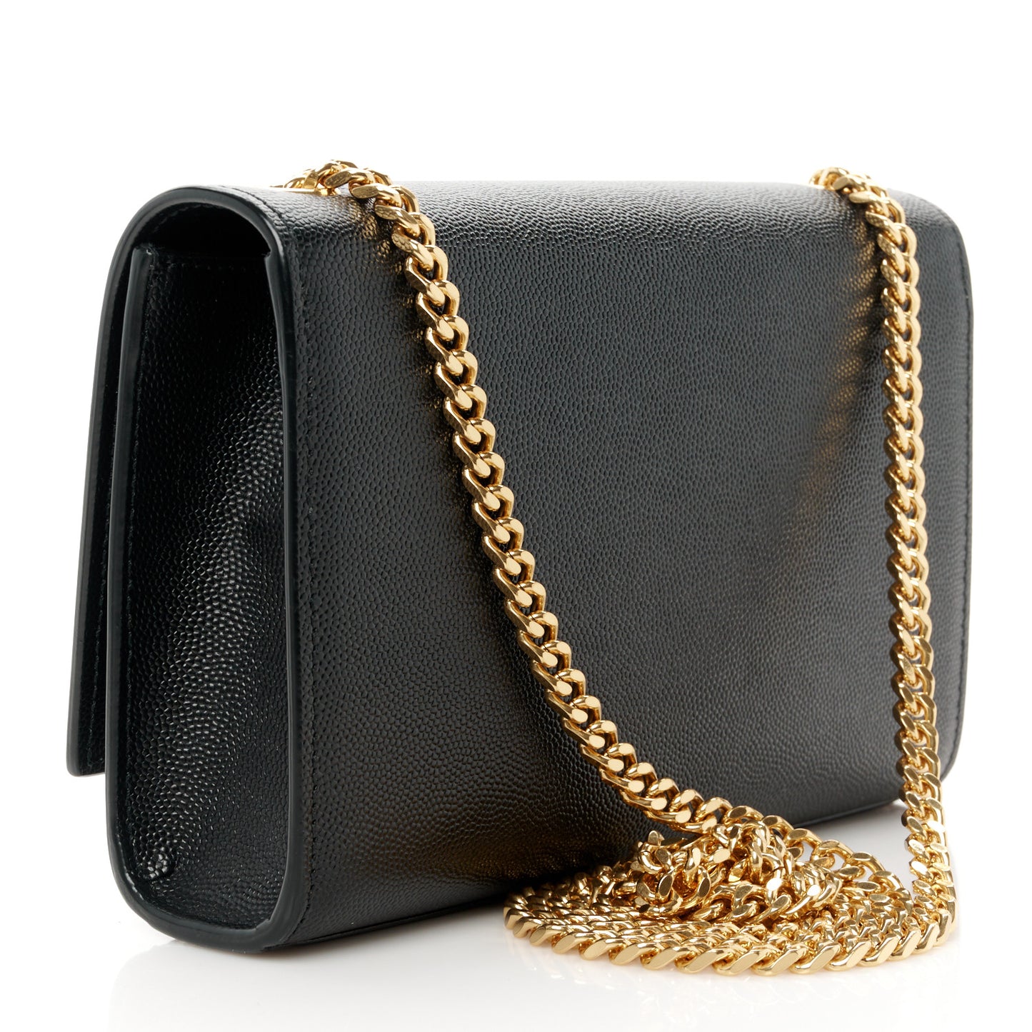 Grain De Poudre Small Monogram Kate Satchel Black