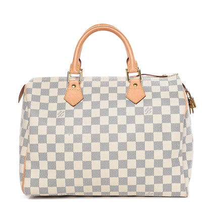 Louis Vuitton Damier Azur Speedy 30 1 of 13