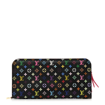 Louis Vuitton Monogram Multicolor Insolite Wallet Black Grenade 1 of 8