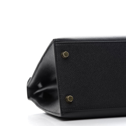 Hermes Epsom Kelly Sellier 28 Black 9 of 11