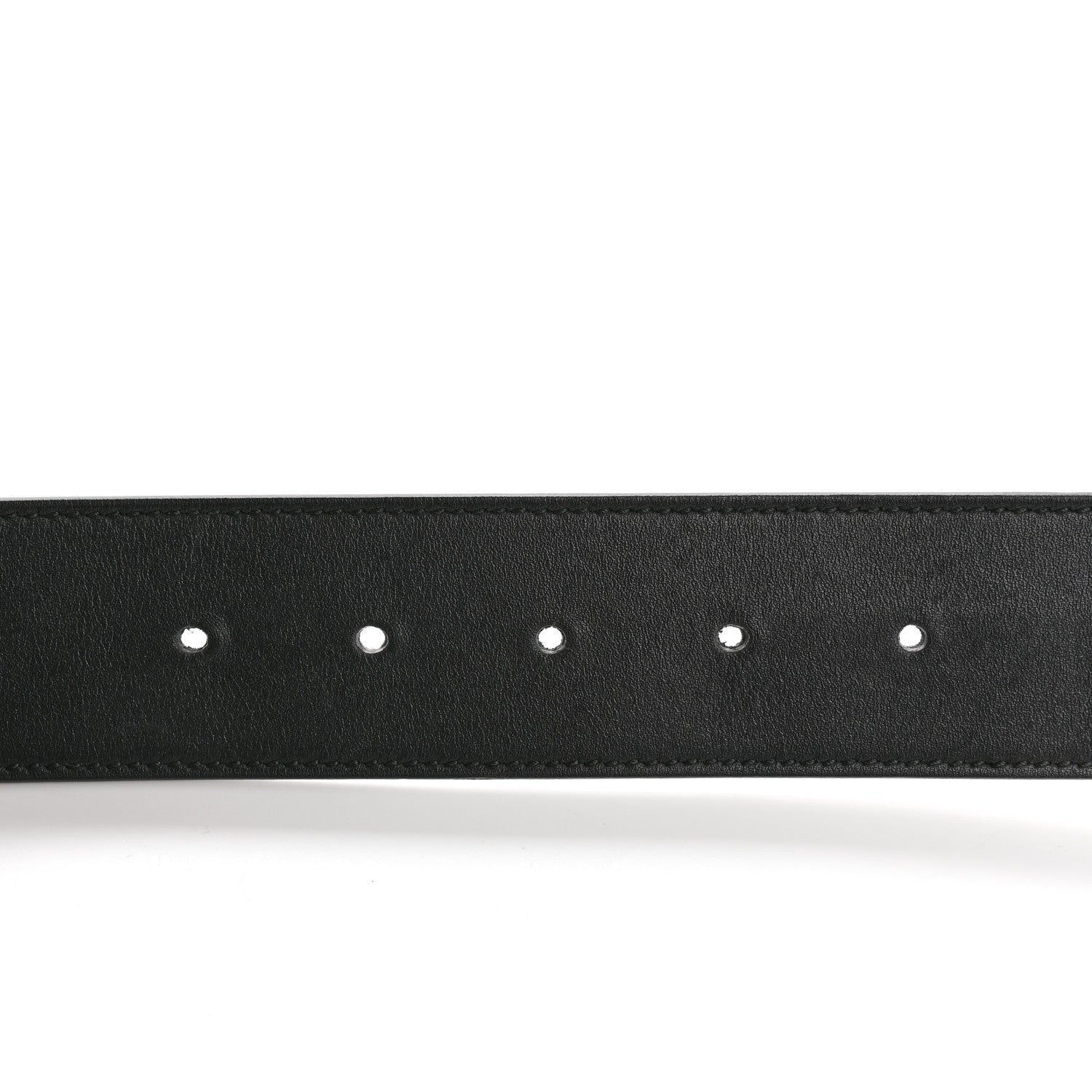 Gucci Calfskin Double G 40mm Belt 80 32 Black 3 of 8