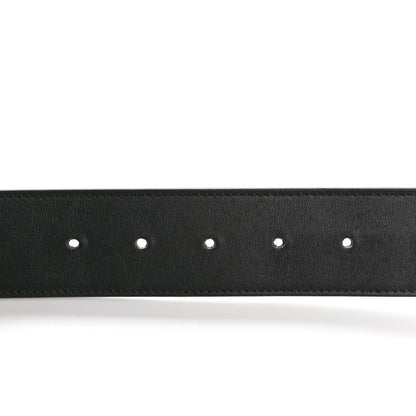 Gucci Calfskin Double G 40mm Belt 80 32 Black 3 of 8
