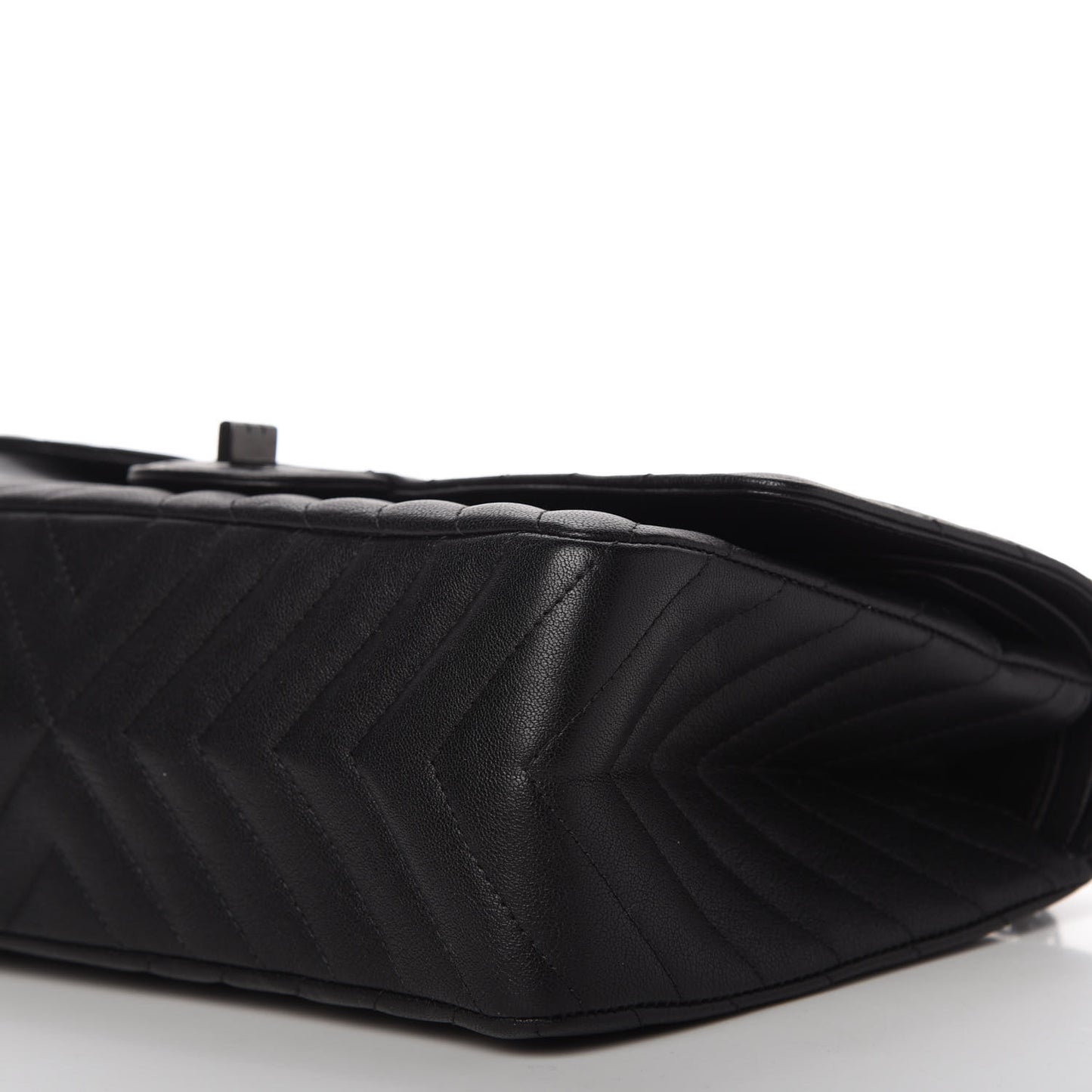 Sheepskin Chevron Quilted 2.55 Reissue 226 Flap So Black