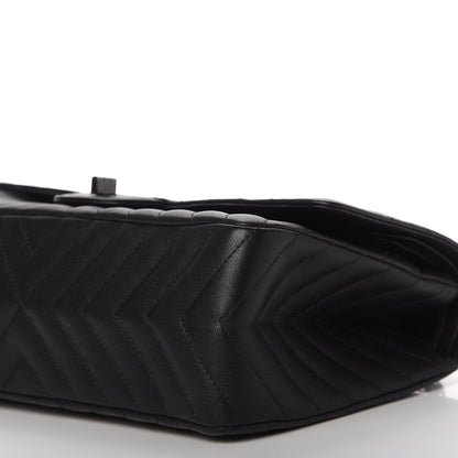 Chanel Sheepskin Chevron Quilted 2.55 Reissue 226 Flap So Black 7 of 10