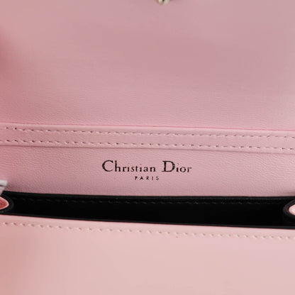 Christian Dior Patent Micro-Cannage Baby Diorama Flap Bag Pale Pink 5 of 6