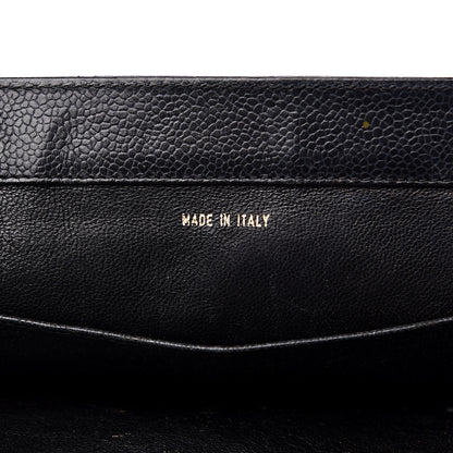 Chanel Caviar Flap Shoulder Bag Black 6 of 15