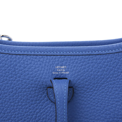 Hermes Taurillon Clemence Amazone Evelyne TPM Mykonos Blanc 7 of 12