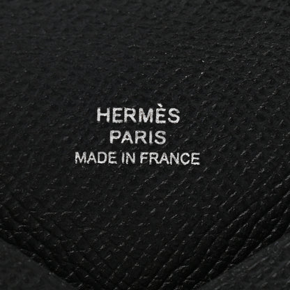 Hermes Epsom Calvi Card Case Black 5 of 5