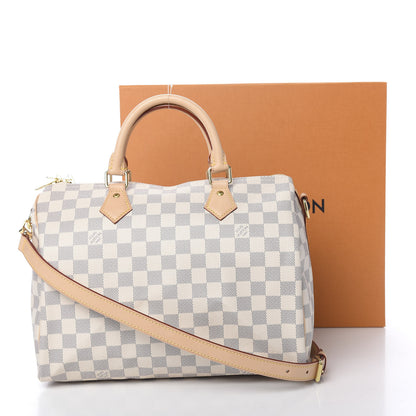 Louis Vuitton Damier Azur Speedy Bandouliere 30 14 of 14