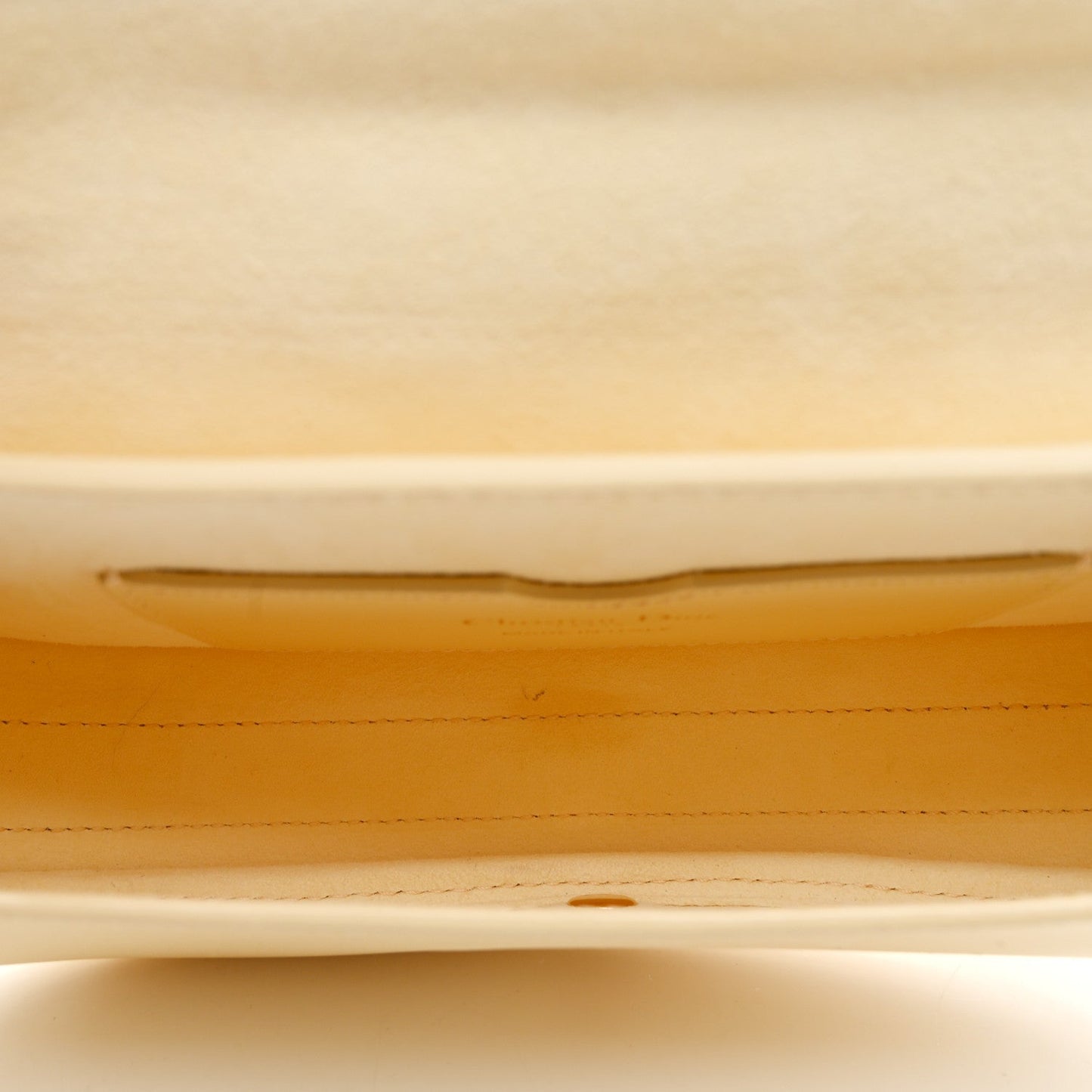 Box Calfskin East West Bobby Bag Soft Yellow