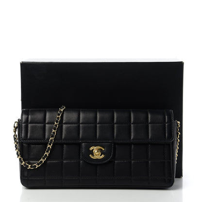 Chanel Lambskin East West Chocolate Bar Flap Black 12 of 12